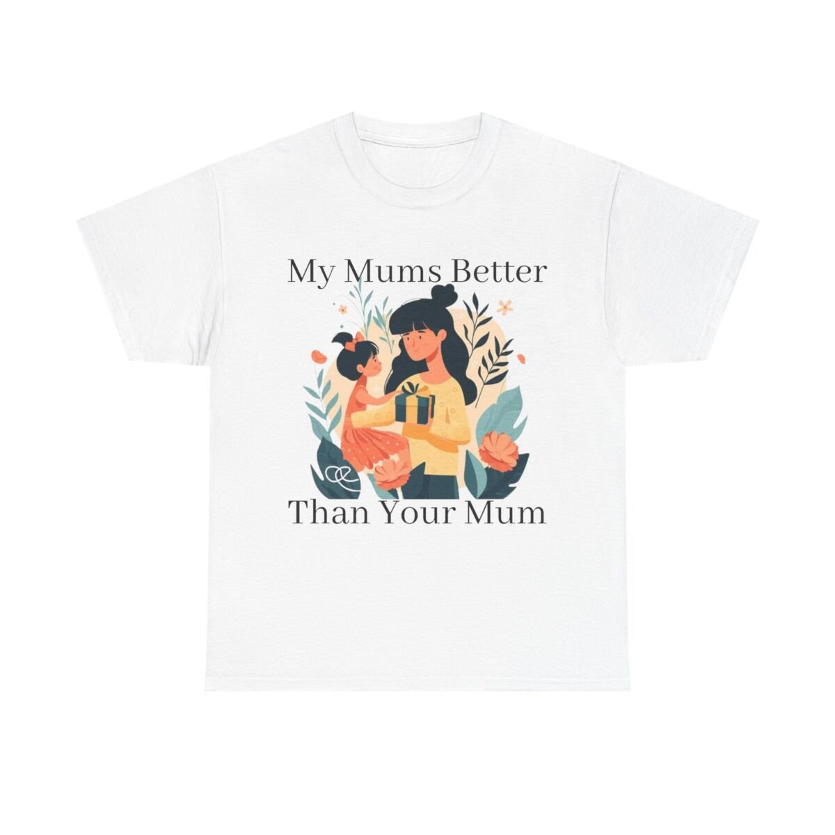 Mother Daughter Matching Unisex Heavy Cotton Tee