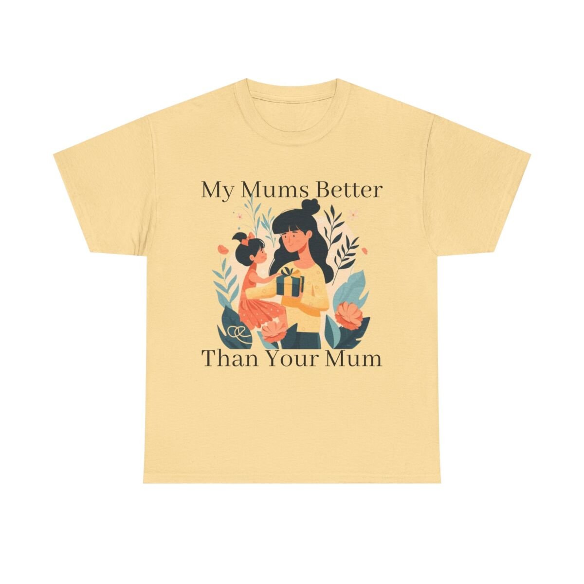 Mother Daughter Matching Unisex Heavy Cotton Tee - Image 13