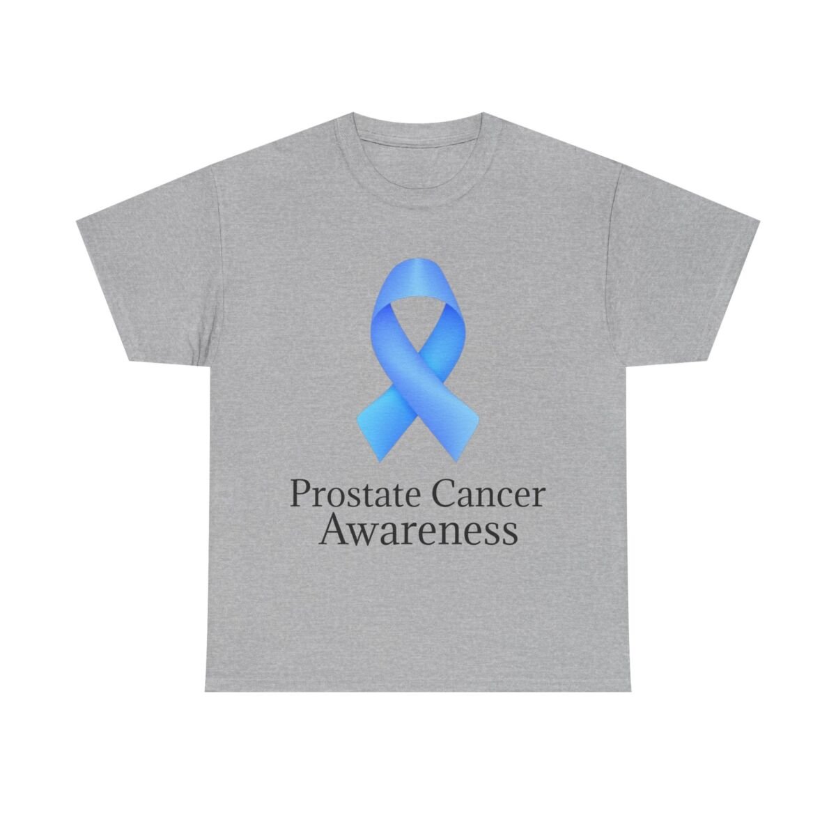 Prostate Cancer Awareness Unisex Heavy Cotton Tee - Image 17