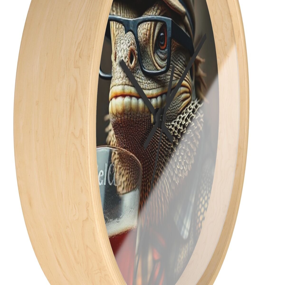Wall Clock - Bearded Dragon Chamelion Gecko Water Dragon iguana Design - Image 14