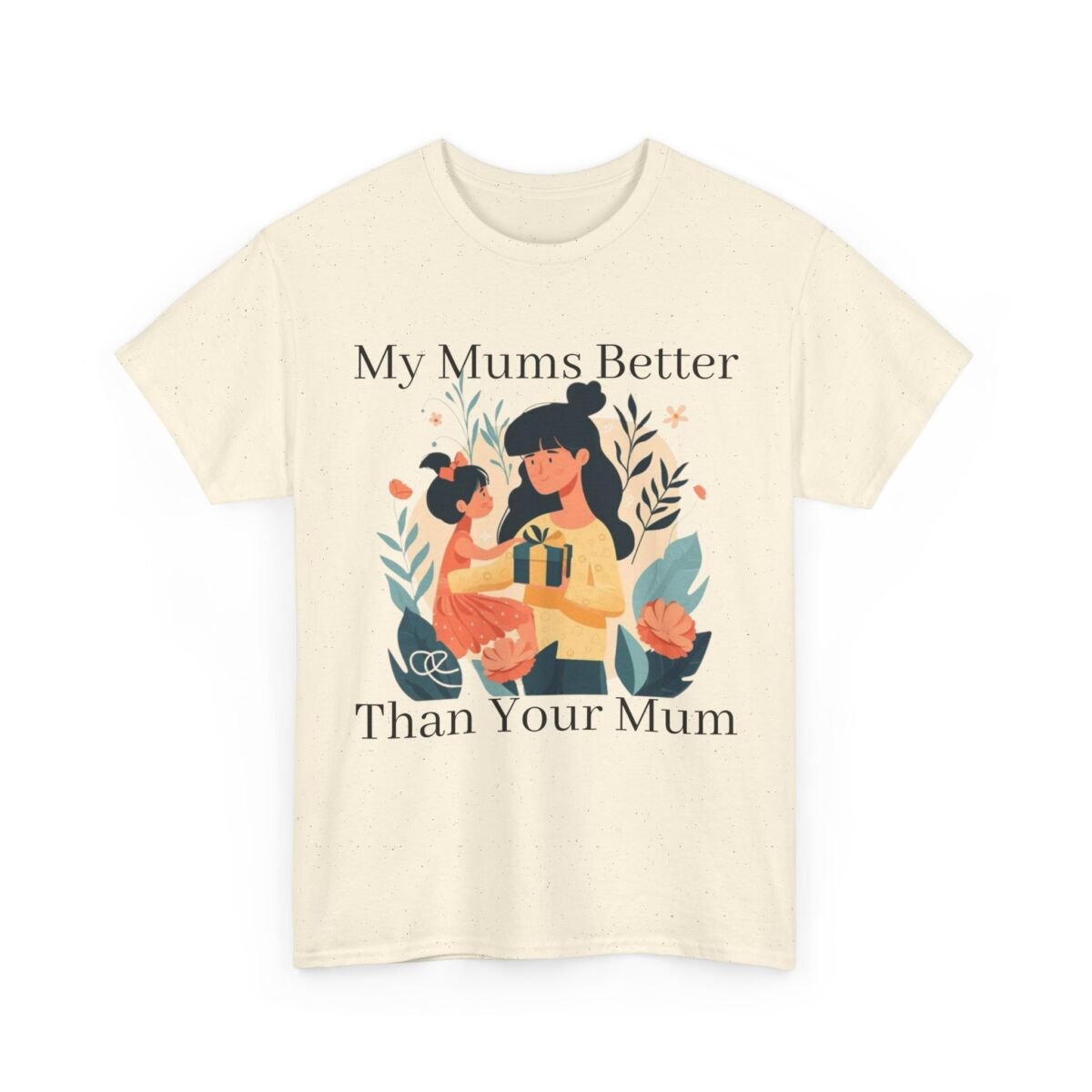 Mother Daughter Matching Unisex Heavy Cotton Tee - Image 35