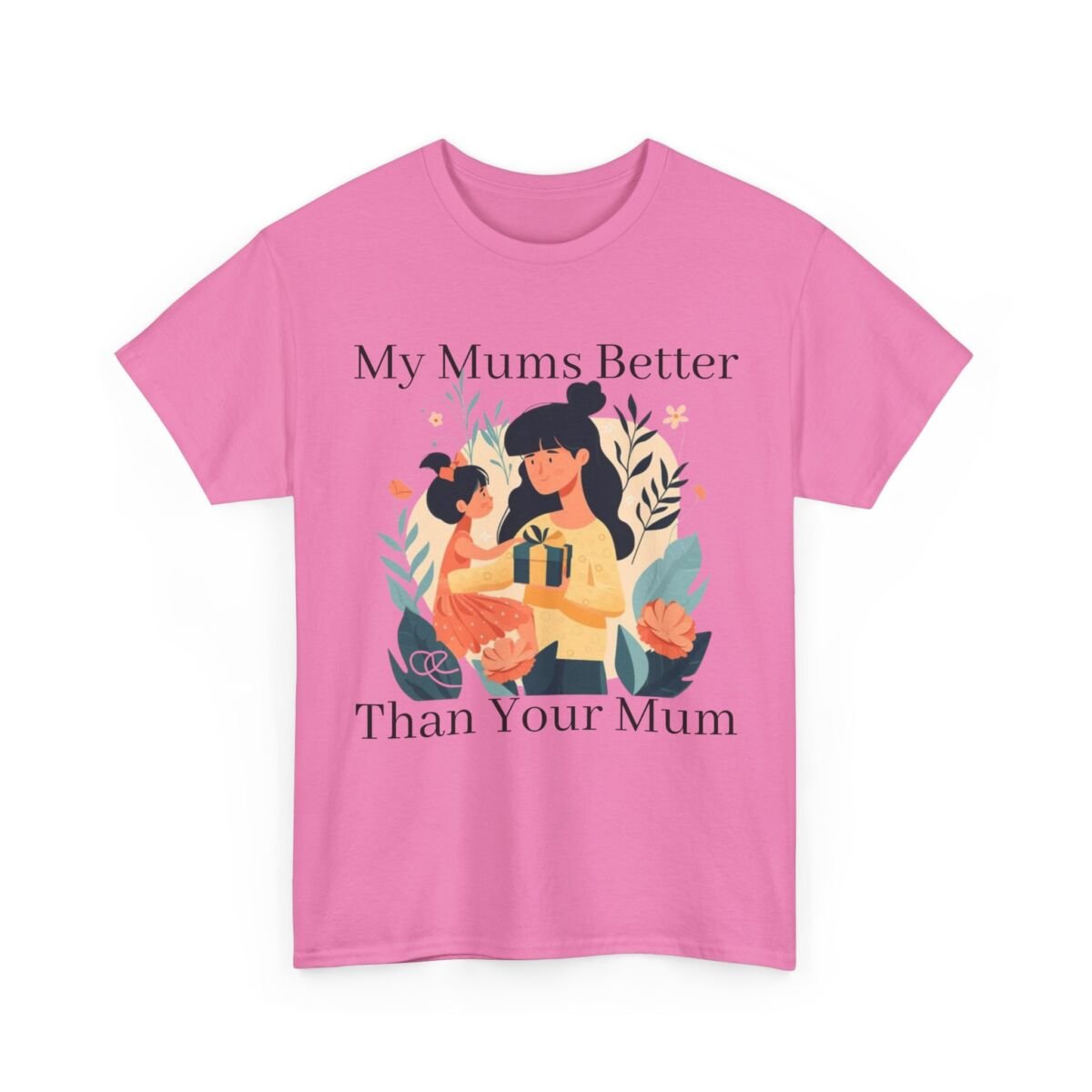 Mother Daughter Matching Unisex Heavy Cotton Tee - Image 67