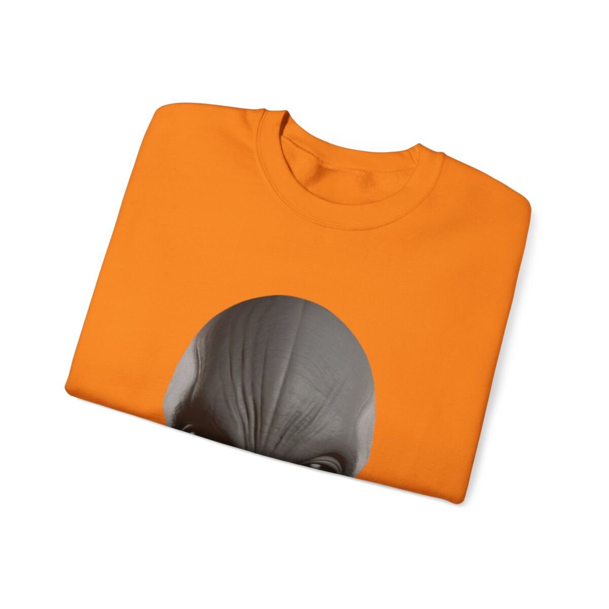 C ute A lien Pr in t Unise x Heavy Blend™ Crewneck Sweatshirt Alien Hoodie , Cute Alien Gif t, Sweater, Unique Sweatshirt, prin t Hoodie. - Image 23
