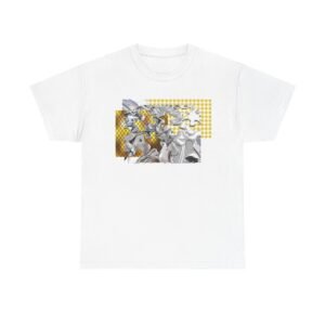Chrome Graffiti Daughter Father Son Grandparents Grandkids Matching Unisex  Heavy Cotton Tee