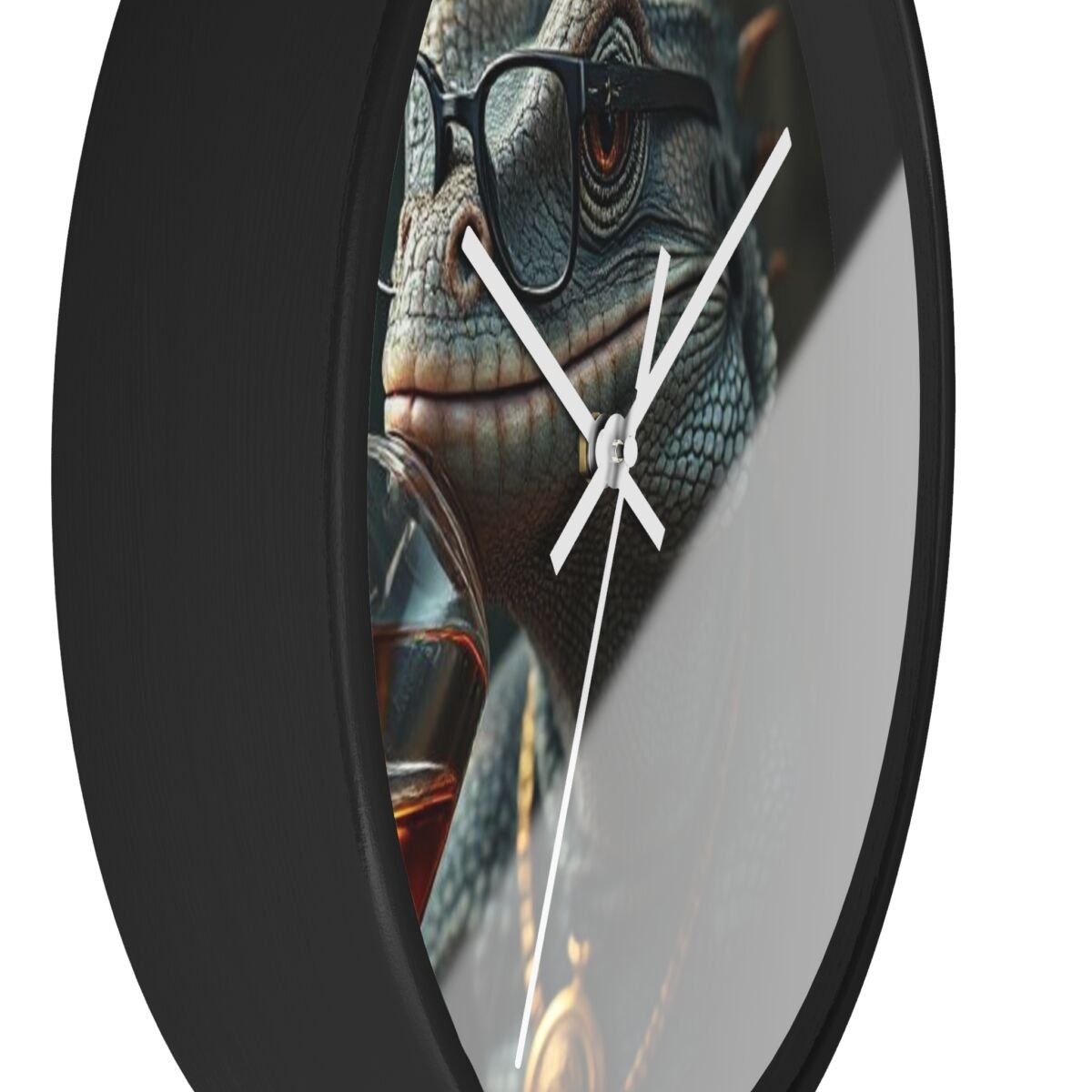 Wall Clock - Bearded Dragon Chamelion Gecko Water Dragon iguana Design - Image 5