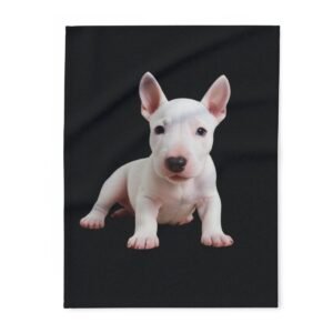 English Bull Terrier Puppy Arctic Fleece Blanket