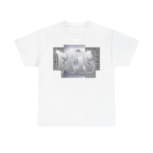 Chrome Graffiti Daughter Father Son Grandparents Grandkids Matching Unisex  Heavy Cotton Tee