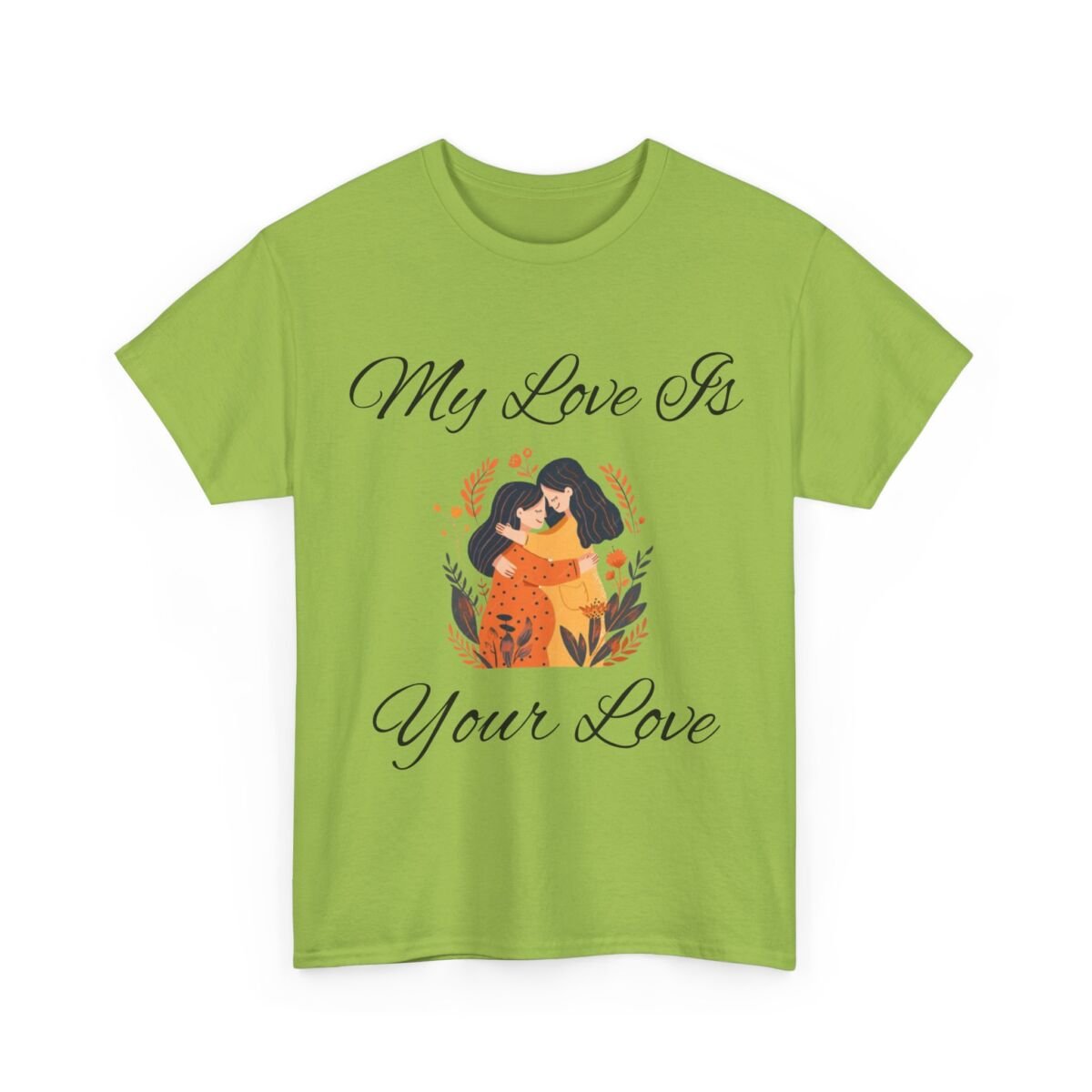 Mother Daughter Tshirts Unisex Heavy Cotton Tee - Image 43