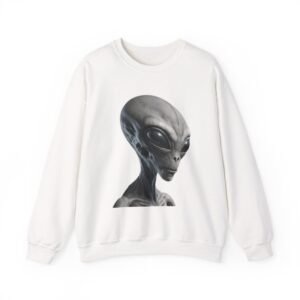 A lien Sweater, Retro A lien Graphic Unique Prin t Sweatshirt, Unise x, Heavy Blend™ Crewneck Sweatshirt Crewneck Cu te A lien Gif t,