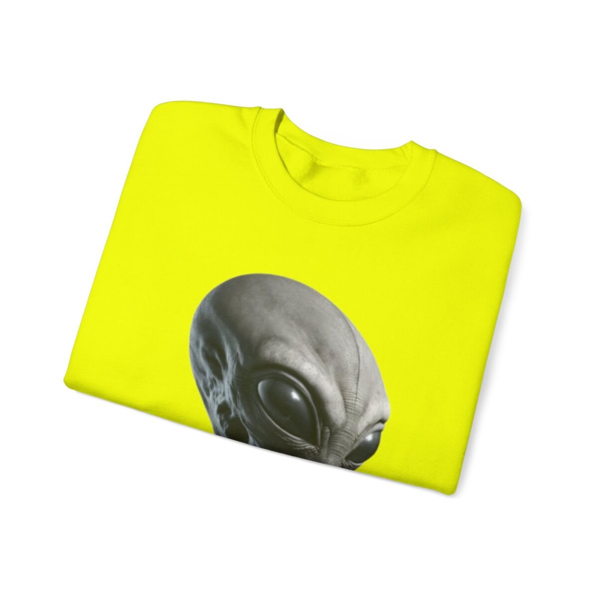 A lien Sweater, Retro A lien Graphic Unique Prin t Sweatshirt, Unise x, Heavy Blend™ Crewneck Sweatshirt Crewneck Cu te A lien Gif t, - Image 27