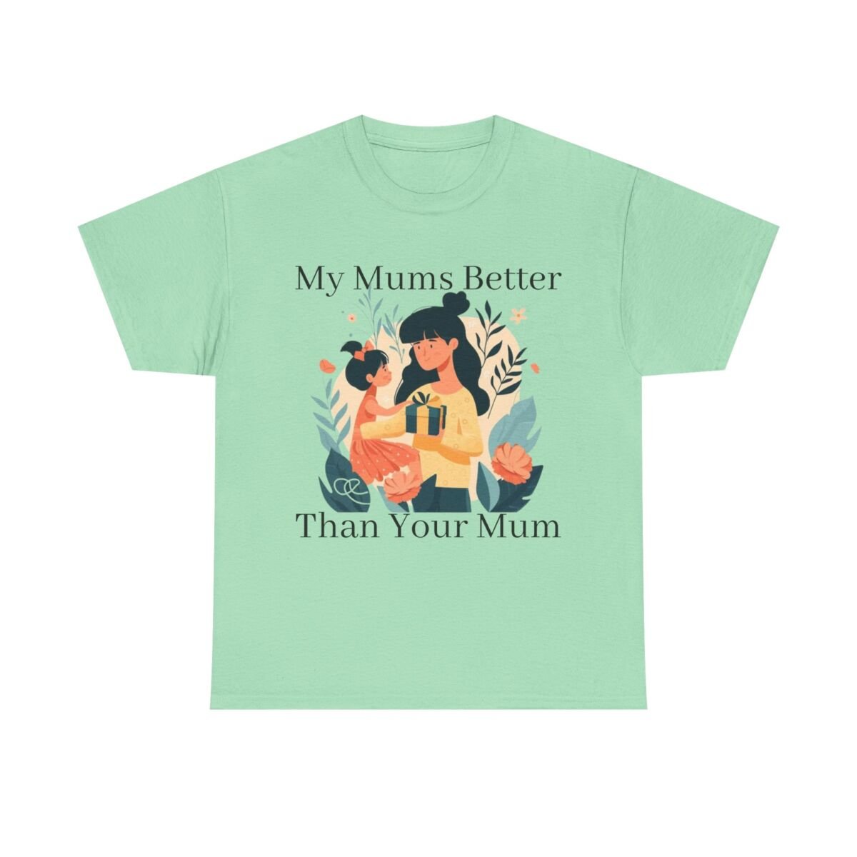 Mother Daughter Matching Unisex Heavy Cotton Tee - Image 45