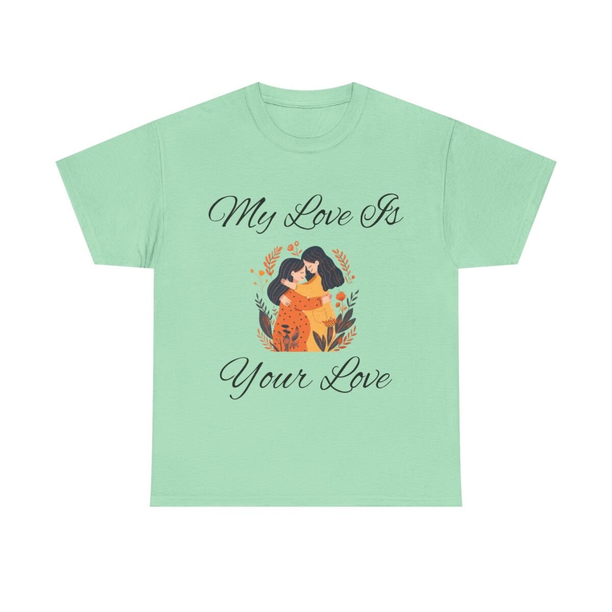 Mother Daughter Tshirts Unisex Heavy Cotton Tee - Image 45