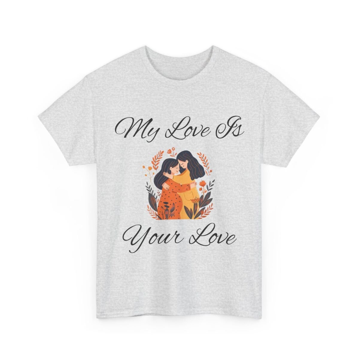 Mother Daughter Tshirts Unisex Heavy Cotton Tee - Image 7