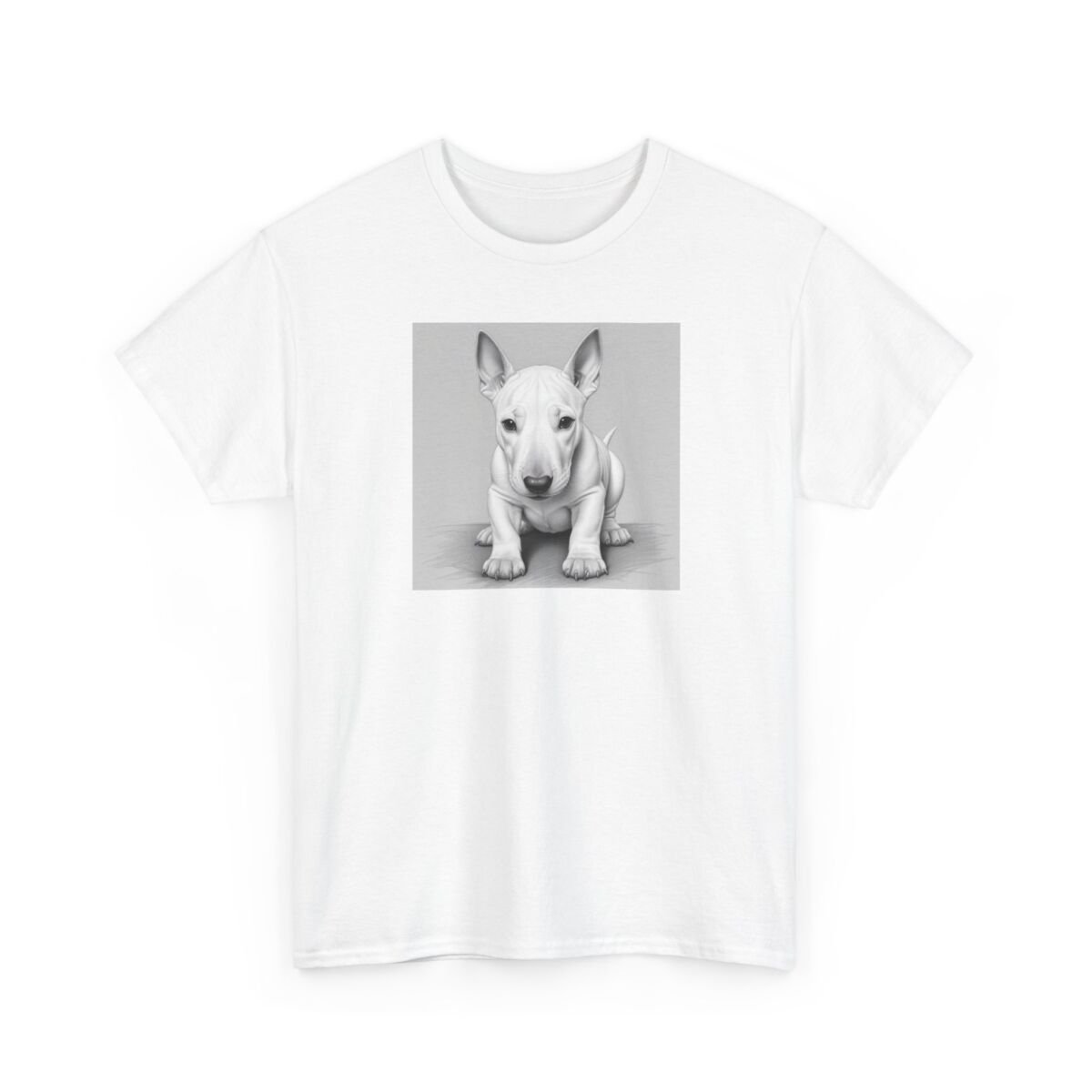 English Bull Terrier Unisex Heavy Cotton Tee - Image 3