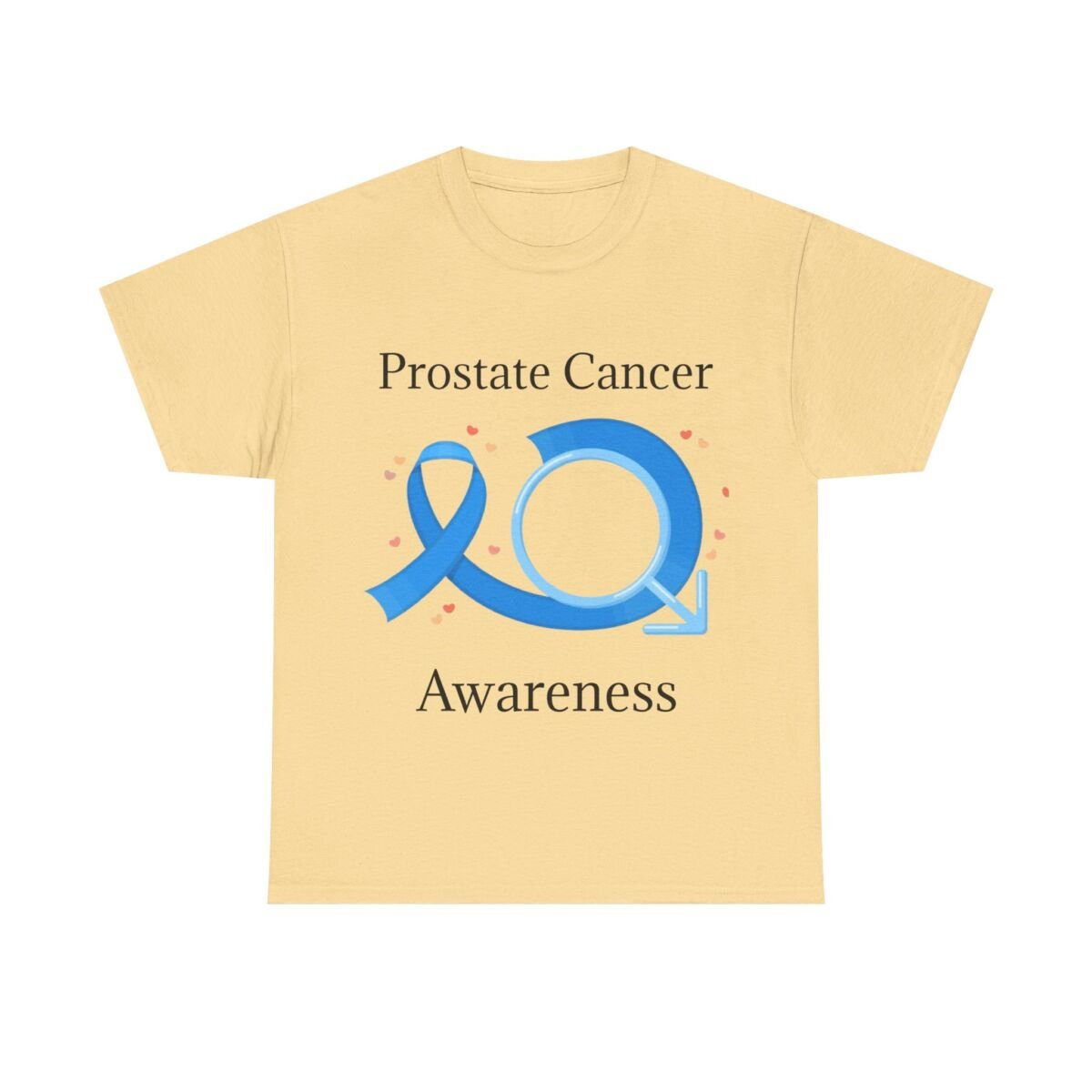 Prostate Cancer Awareness Unisex Heavy Cotton Tee - Image 13