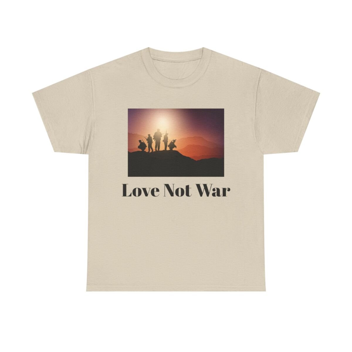 War Army Unisex Heavy Cotton Tee - Image 9