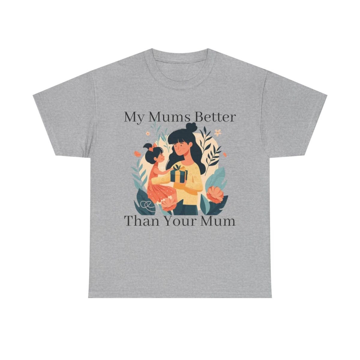 Mother Daughter Matching Unisex Heavy Cotton Tee - Image 17