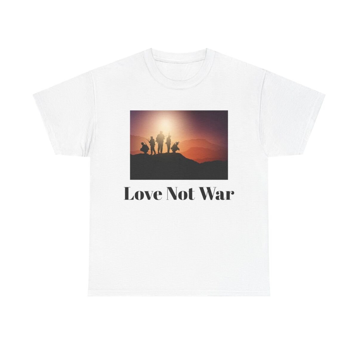 War Army Unisex Heavy Cotton Tee
