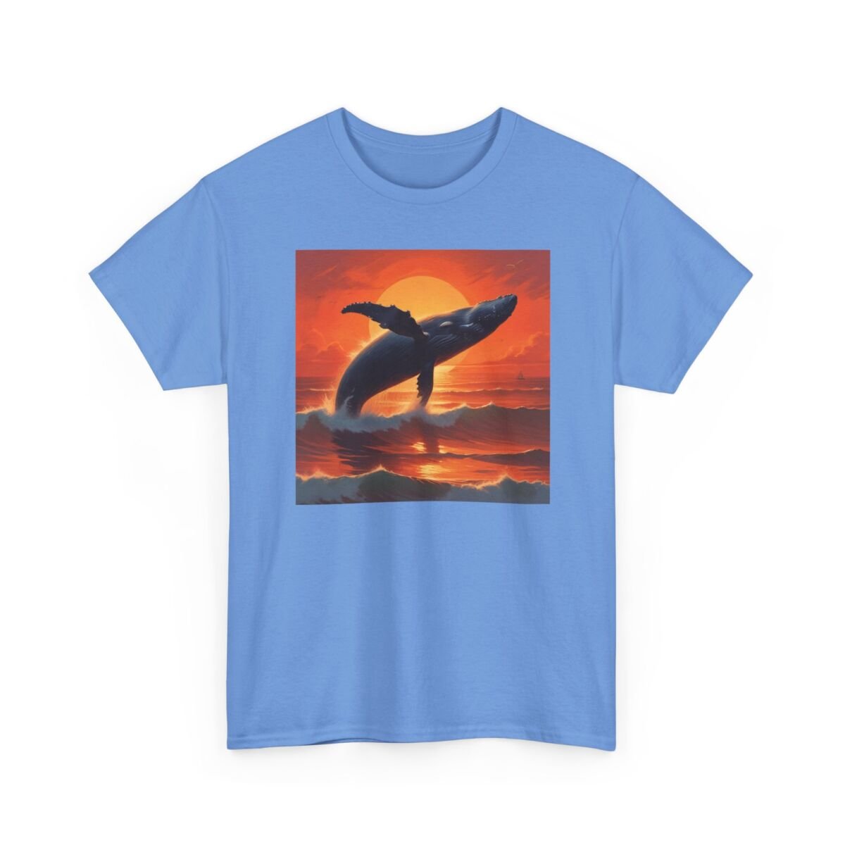 Save The Whales Unisex Heavy Cotton Tee - Image 63