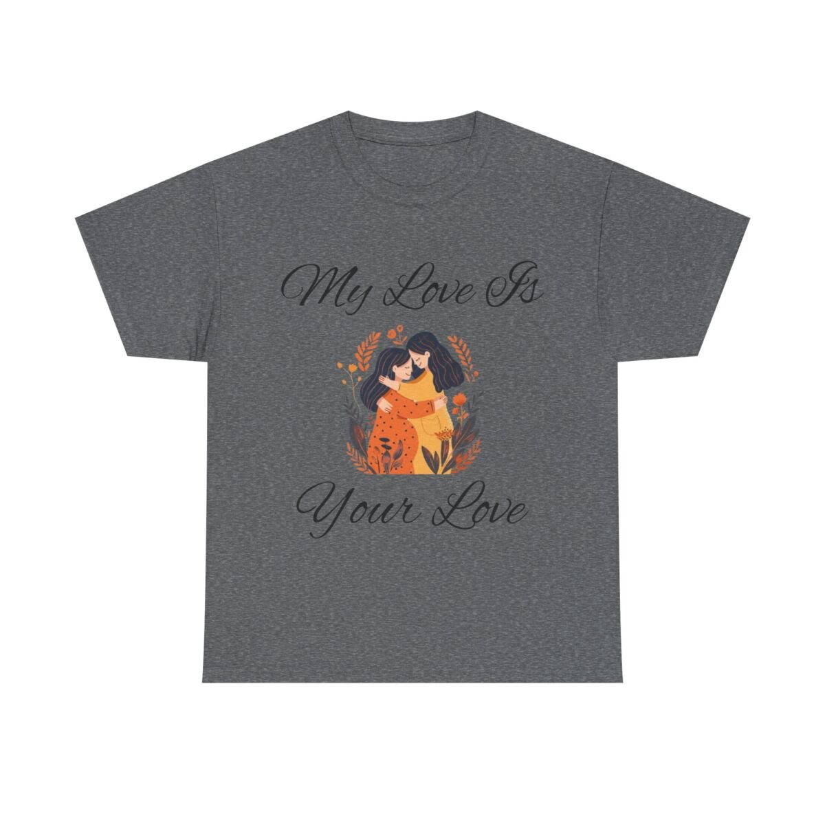 Mother Daughter Tshirts Unisex Heavy Cotton Tee - Image 49