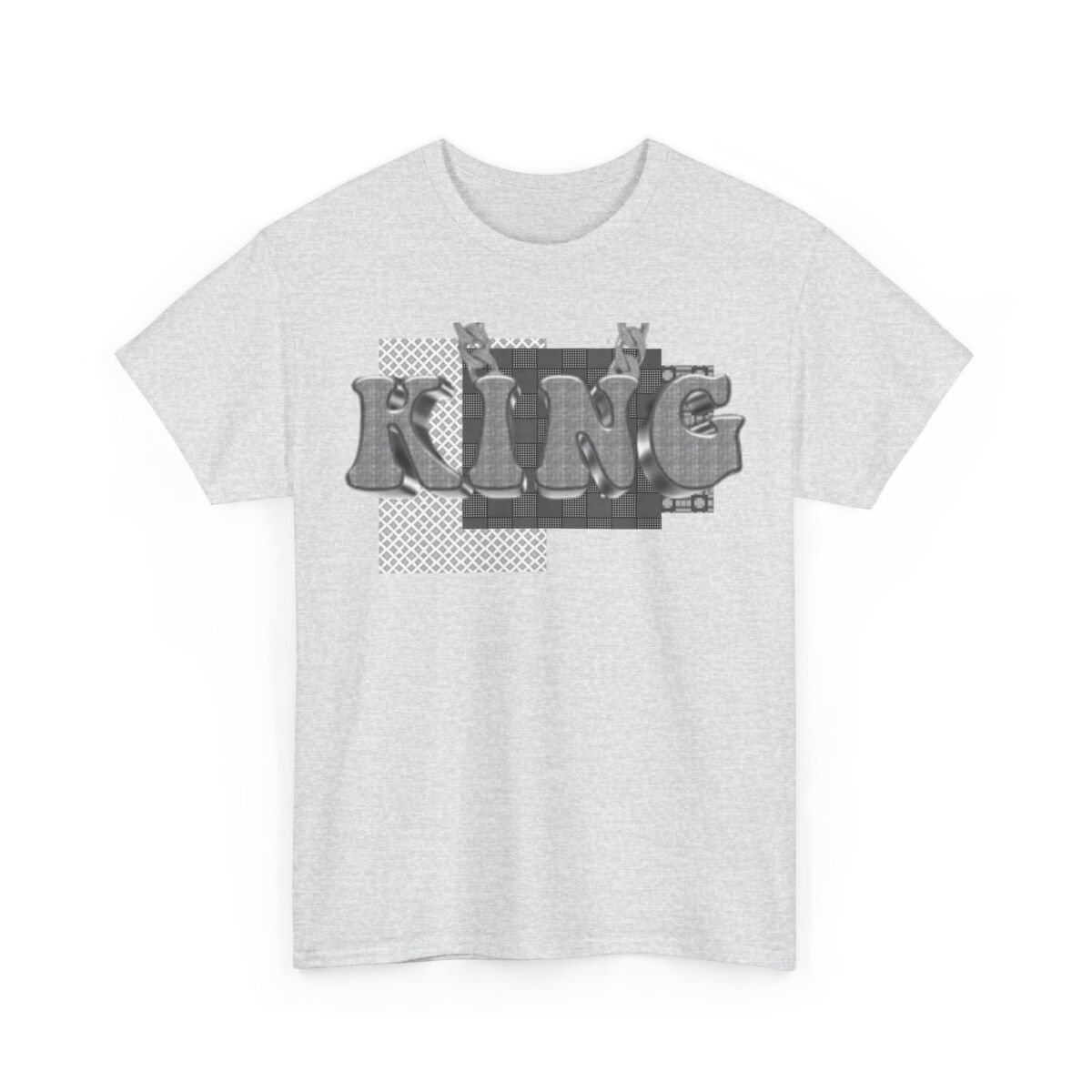 Chrome Graffiti Daughter Father Son Grandparents Grandkids Matching Unisex Heavy Cotton Tee - Image 7