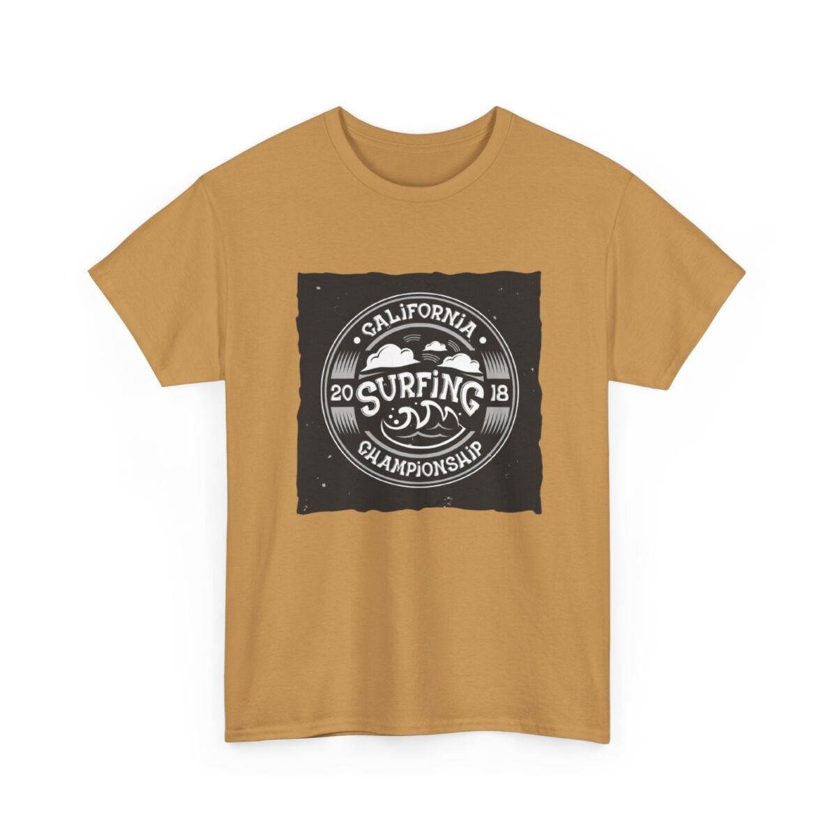 California Surfin Unisex Heavy Cotton Tee - Image 27