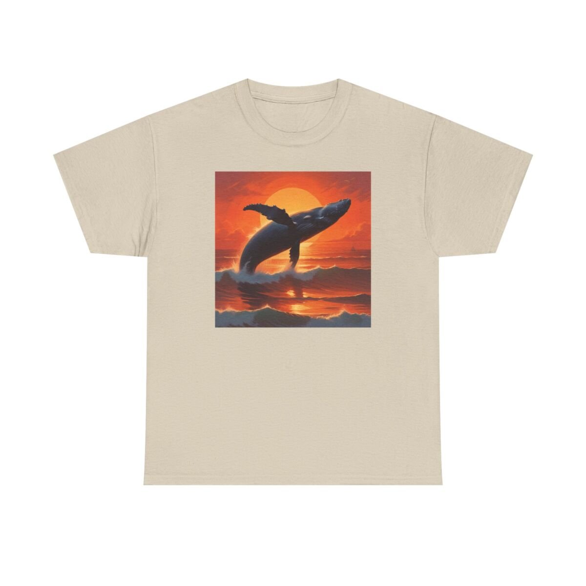 Save The Whales Unisex Heavy Cotton Tee - Image 9