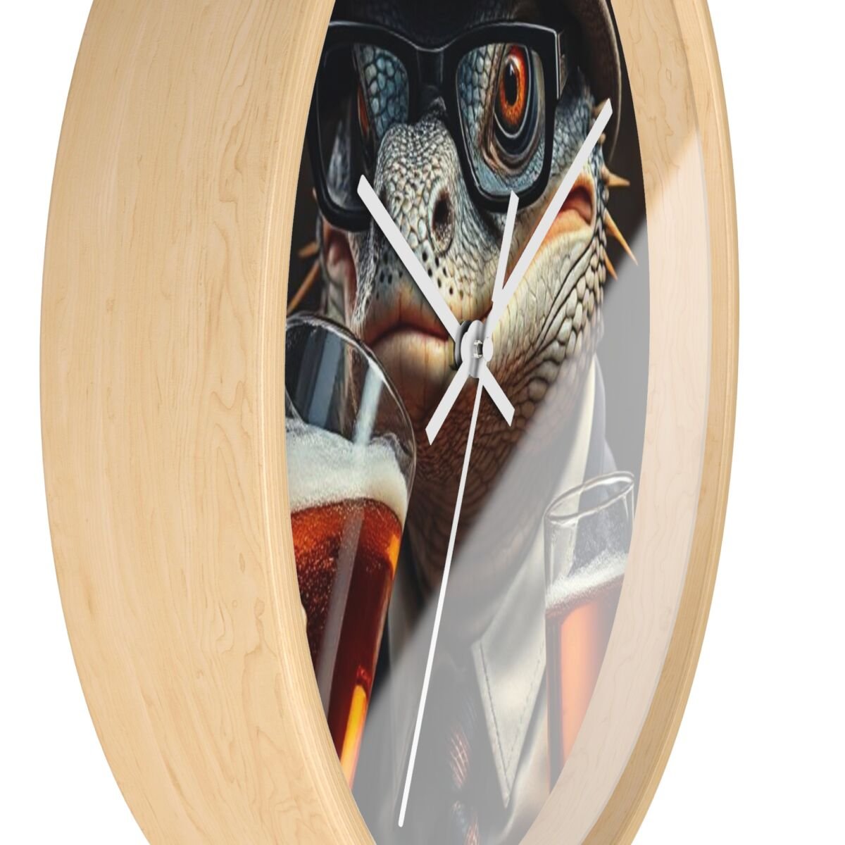 Wall Clock - Bearded Dragon Chamelion Gecko Water Dragon iguana Design - Image 17