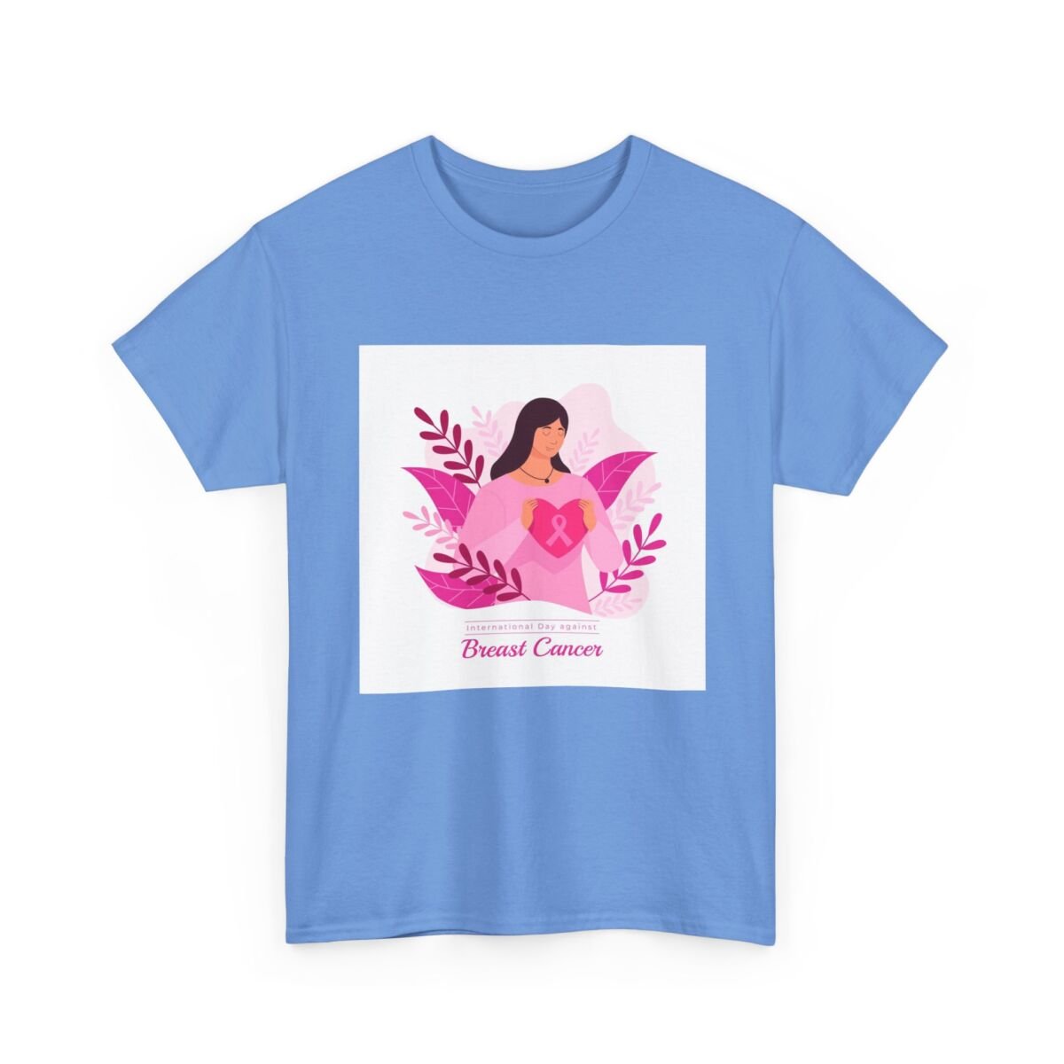 Breast Cancer Awareness Unisex Heavy Cotton Tee - Image 59