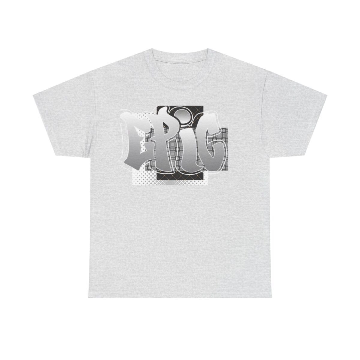 Chrome Graffiti Daughter Father Son Grandparents Grandkids Matching Unisex Heavy Cotton Tee - Image 5