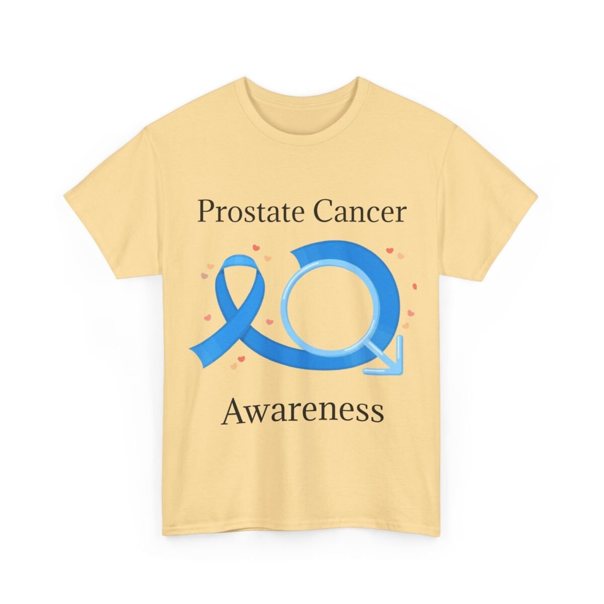 Prostate Cancer Awareness Unisex Heavy Cotton Tee - Image 15