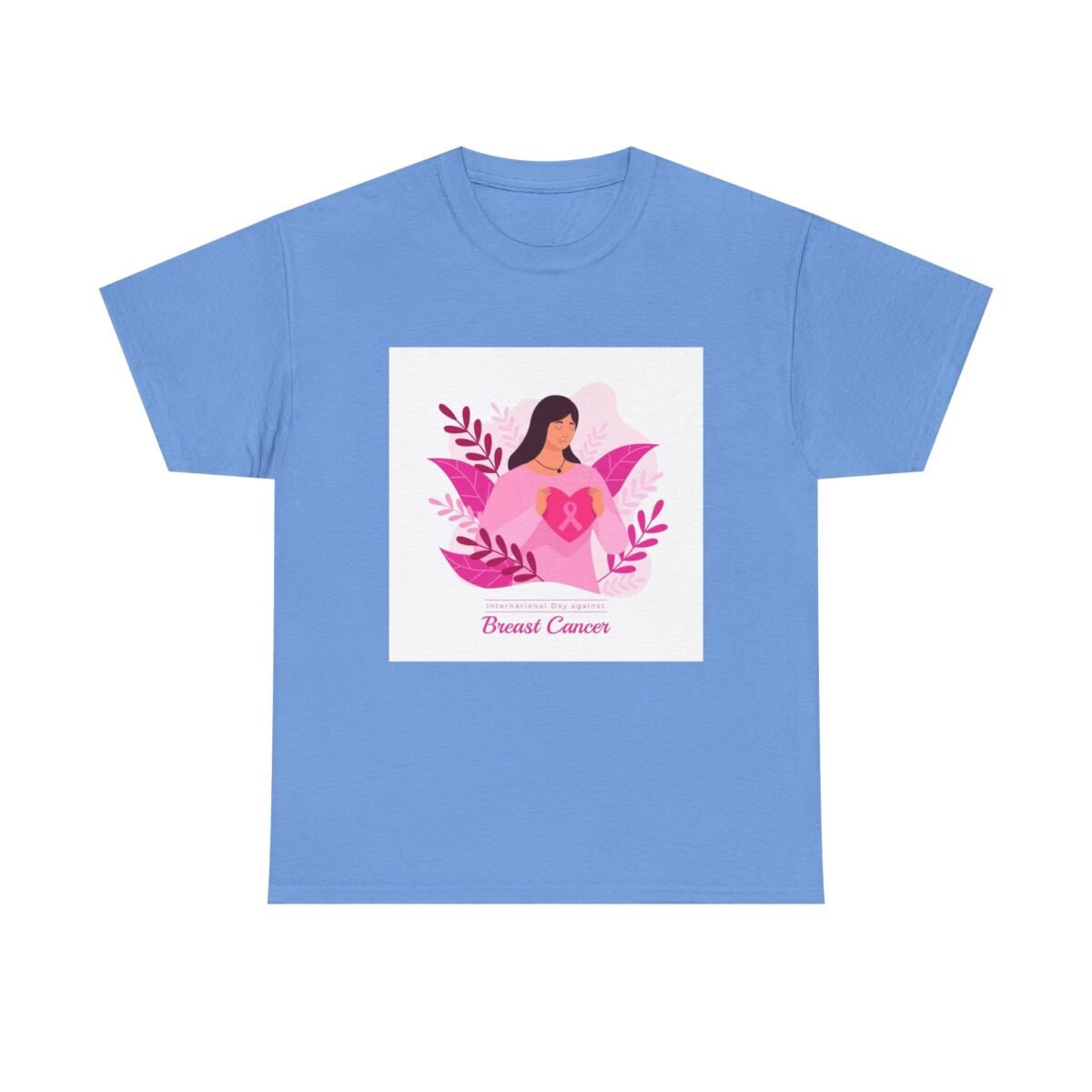 Breast Cancer Awareness Unisex Heavy Cotton Tee - Image 57