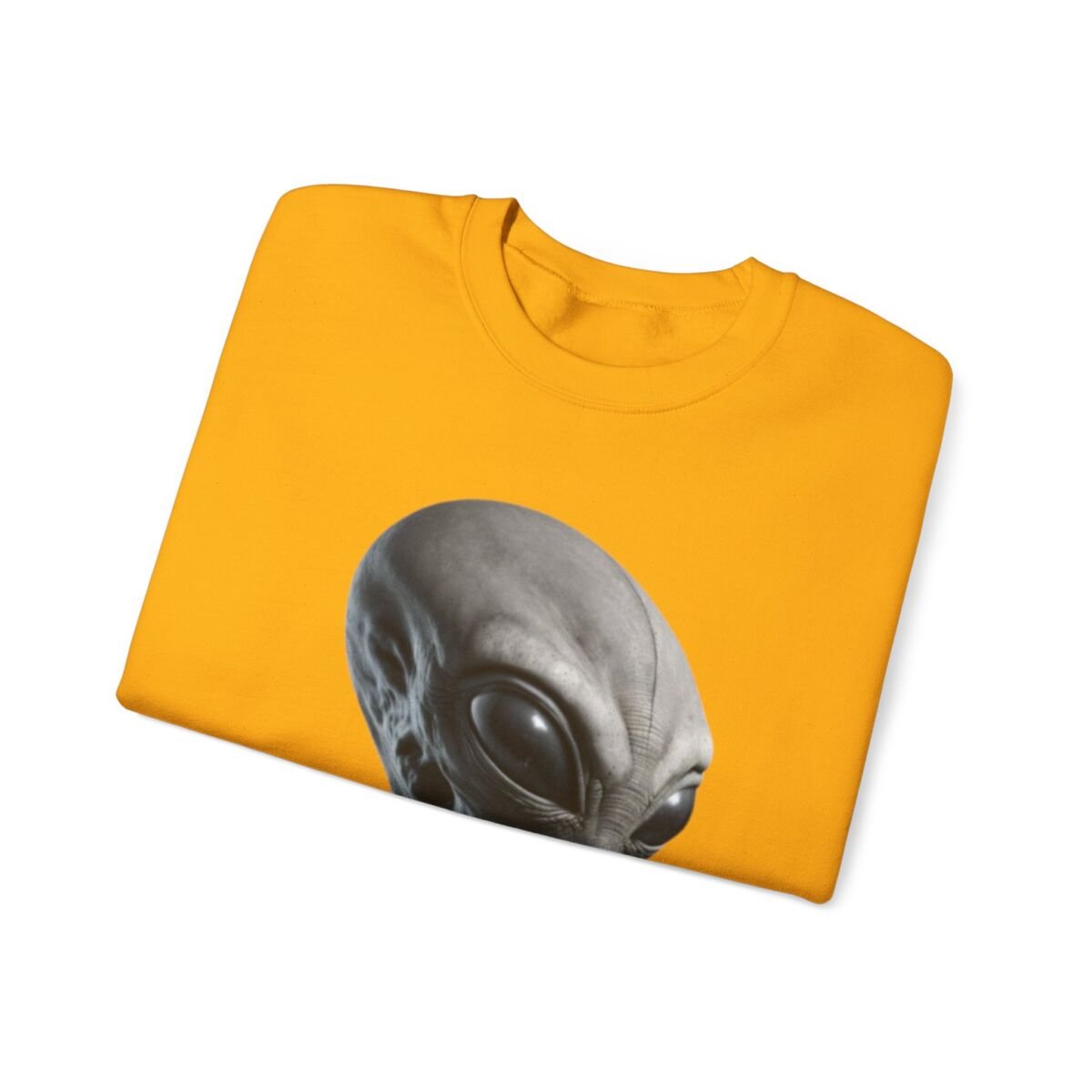 A lien Sweater, Retro A lien Graphic Unique Prin t Sweatshirt, Unise x, Heavy Blend™ Crewneck Sweatshirt Crewneck Cu te A lien Gif t, - Image 15
