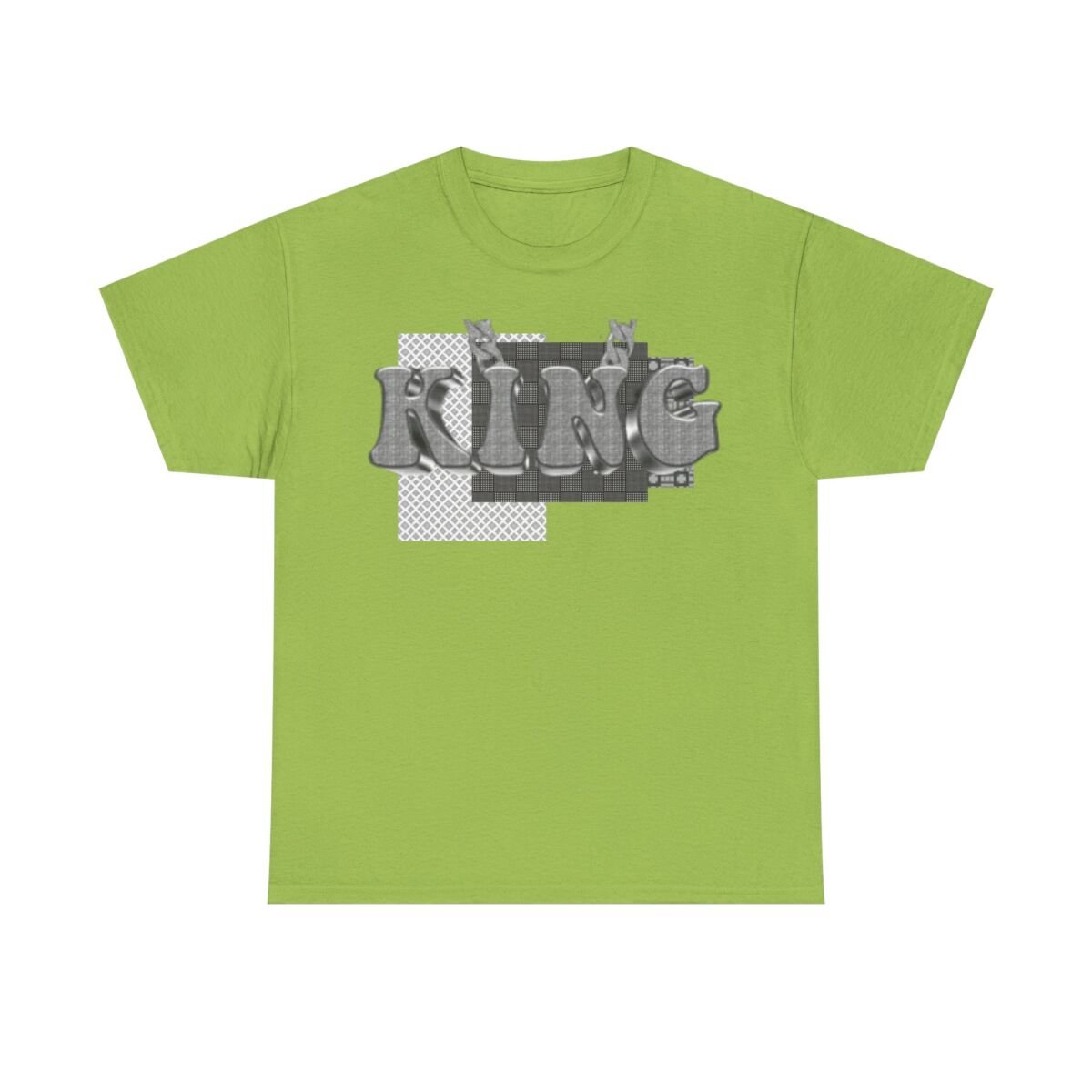 Chrome Graffiti Daughter Father Son Grandparents Grandkids Matching Unisex Heavy Cotton Tee - Image 41