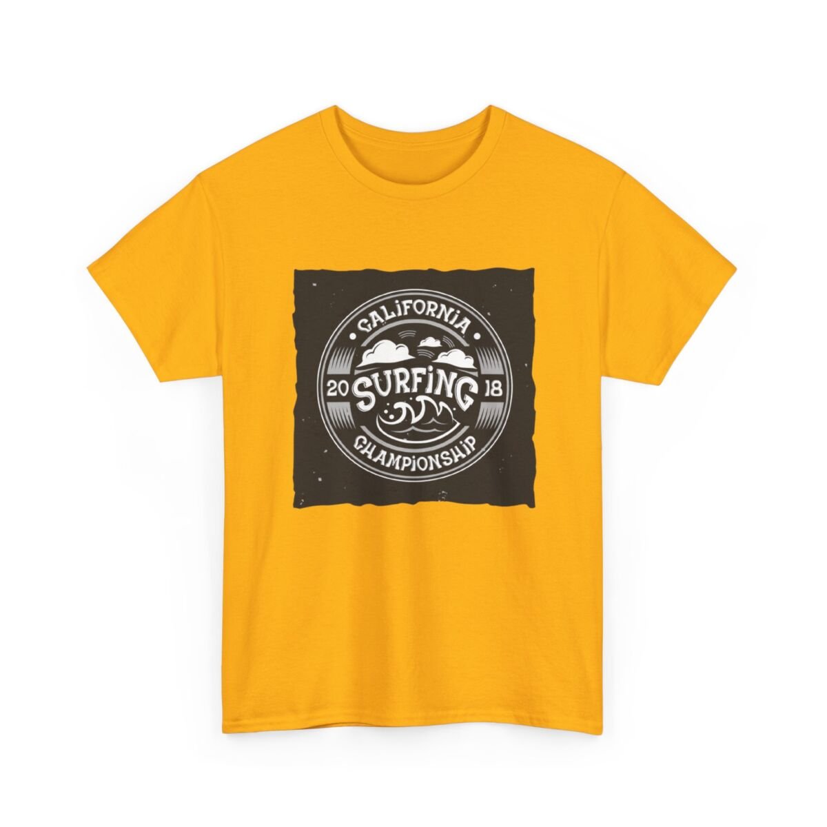 California Surfin Unisex Heavy Cotton Tee - Image 23