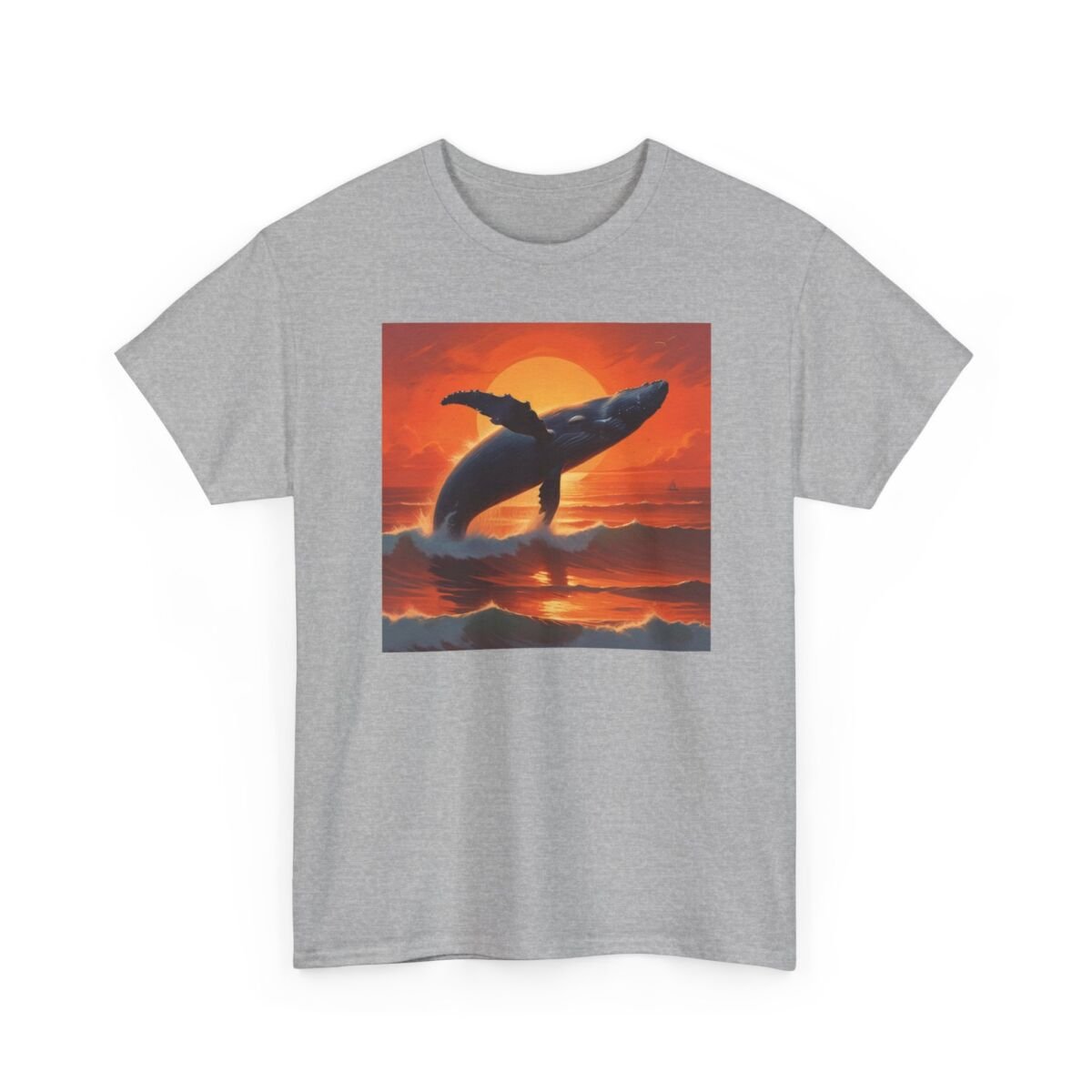 Save The Whales Unisex Heavy Cotton Tee - Image 19