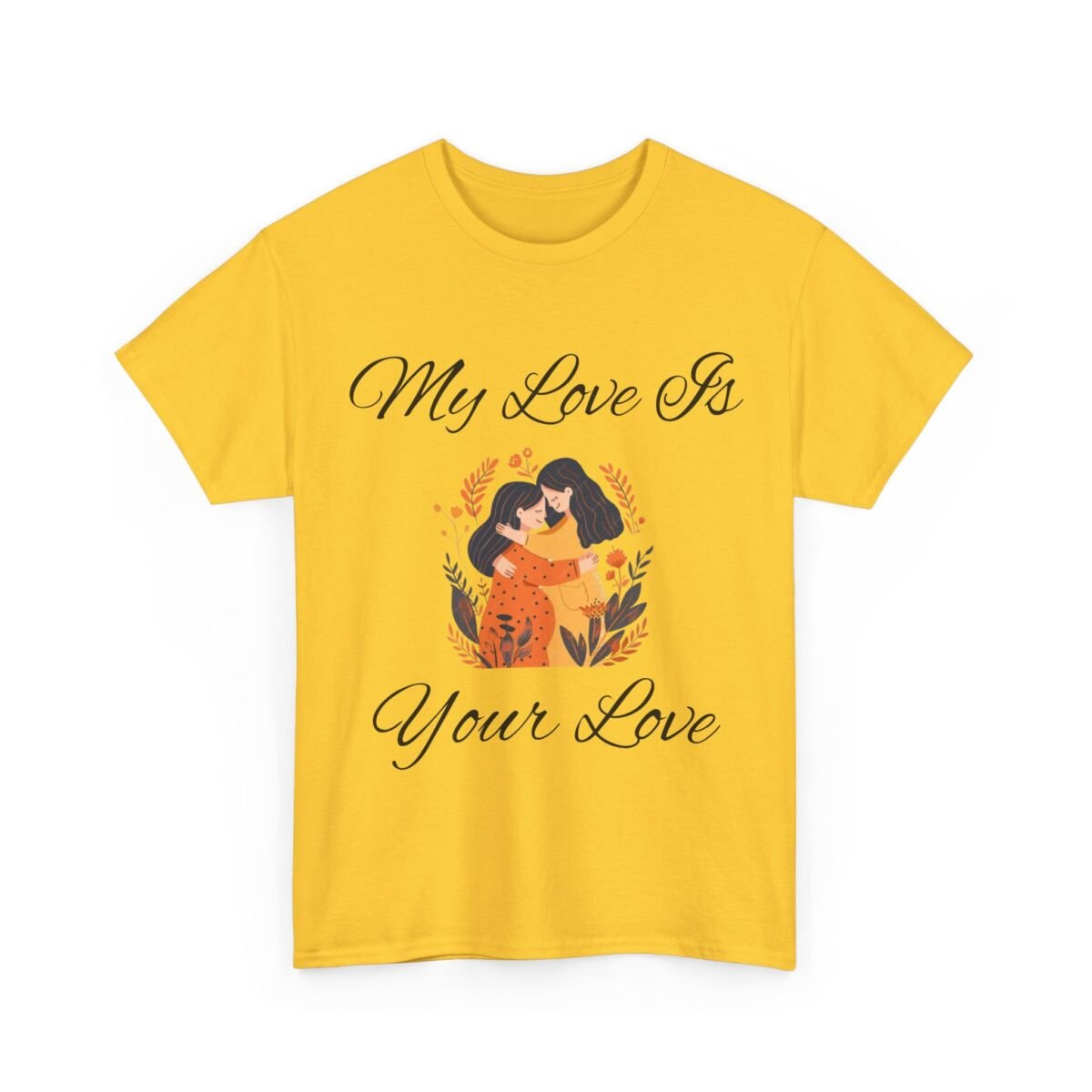 Mother Daughter Tshirts Unisex Heavy Cotton Tee - Image 39