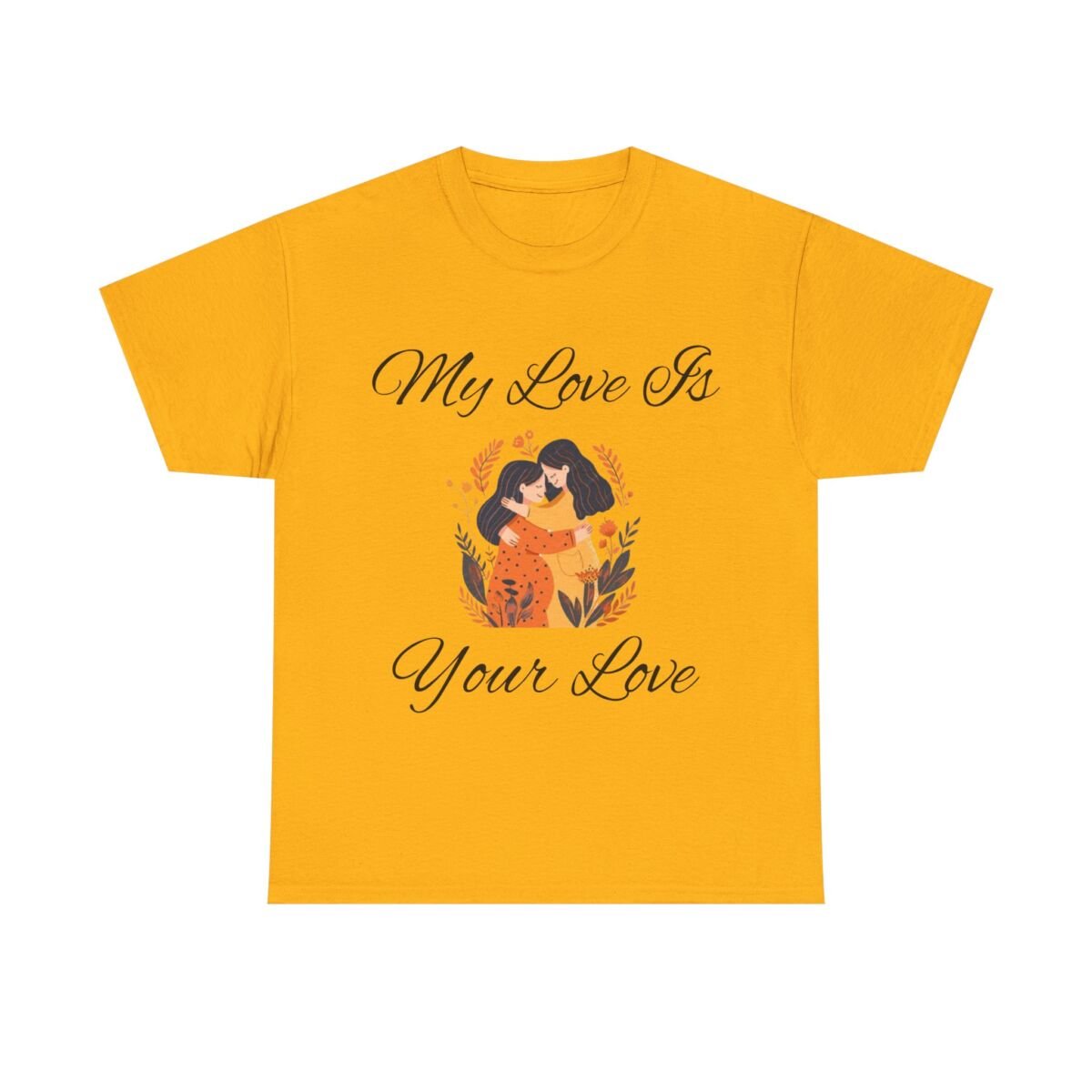 Mother Daughter Tshirts Unisex Heavy Cotton Tee - Image 21