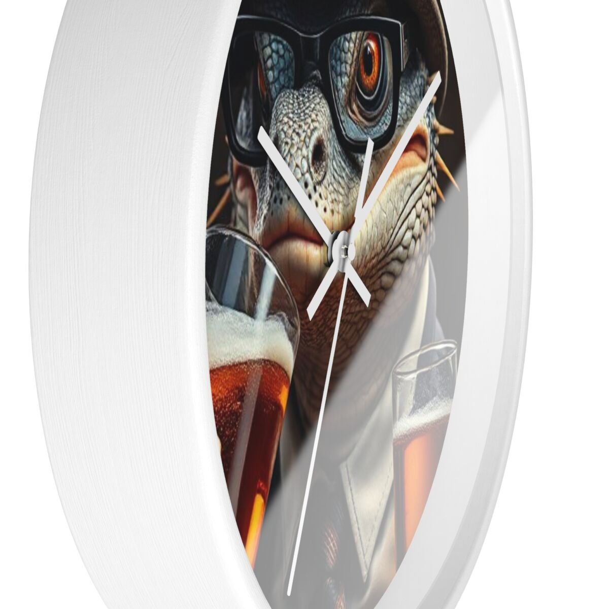 Wall Clock - Bearded Dragon Chamelion Gecko Water Dragon iguana Design - Image 11