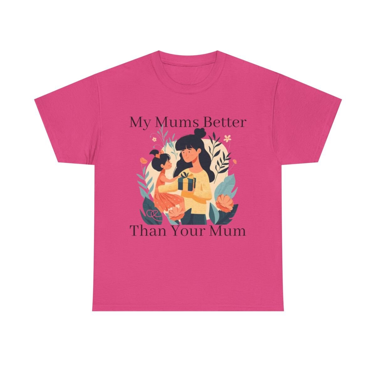 Mother Daughter Matching Unisex Heavy Cotton Tee - Image 69