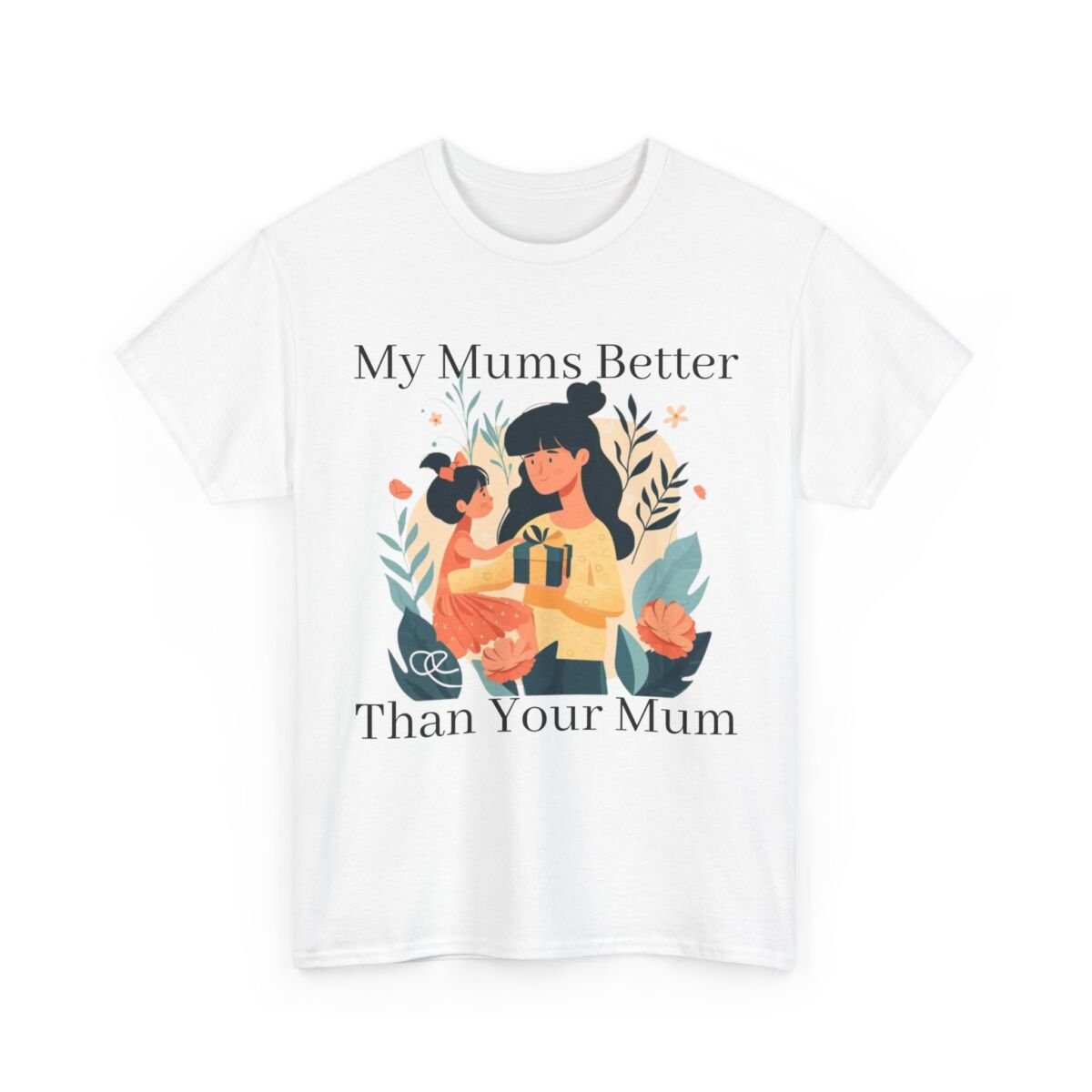 Mother Daughter Matching Unisex Heavy Cotton Tee - Image 3