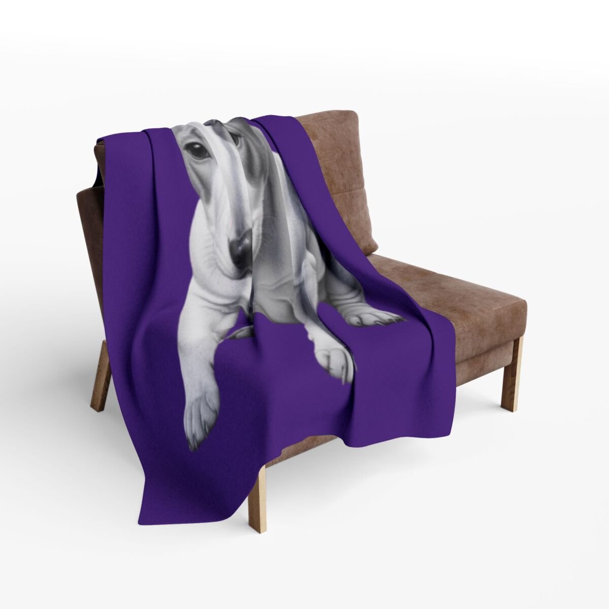 English Bull Terrier Puppy Arctic Fleece Blanket - Image 8