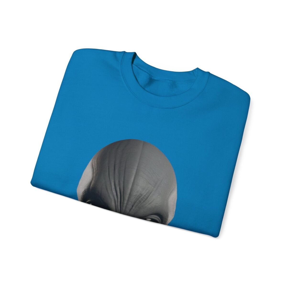 C ute A lien Pr in t Unise x Heavy Blend™ Crewneck Sweatshirt Alien Hoodie , Cute Alien Gif t, Sweater, Unique Sweatshirt, prin t Hoodie. - Image 43