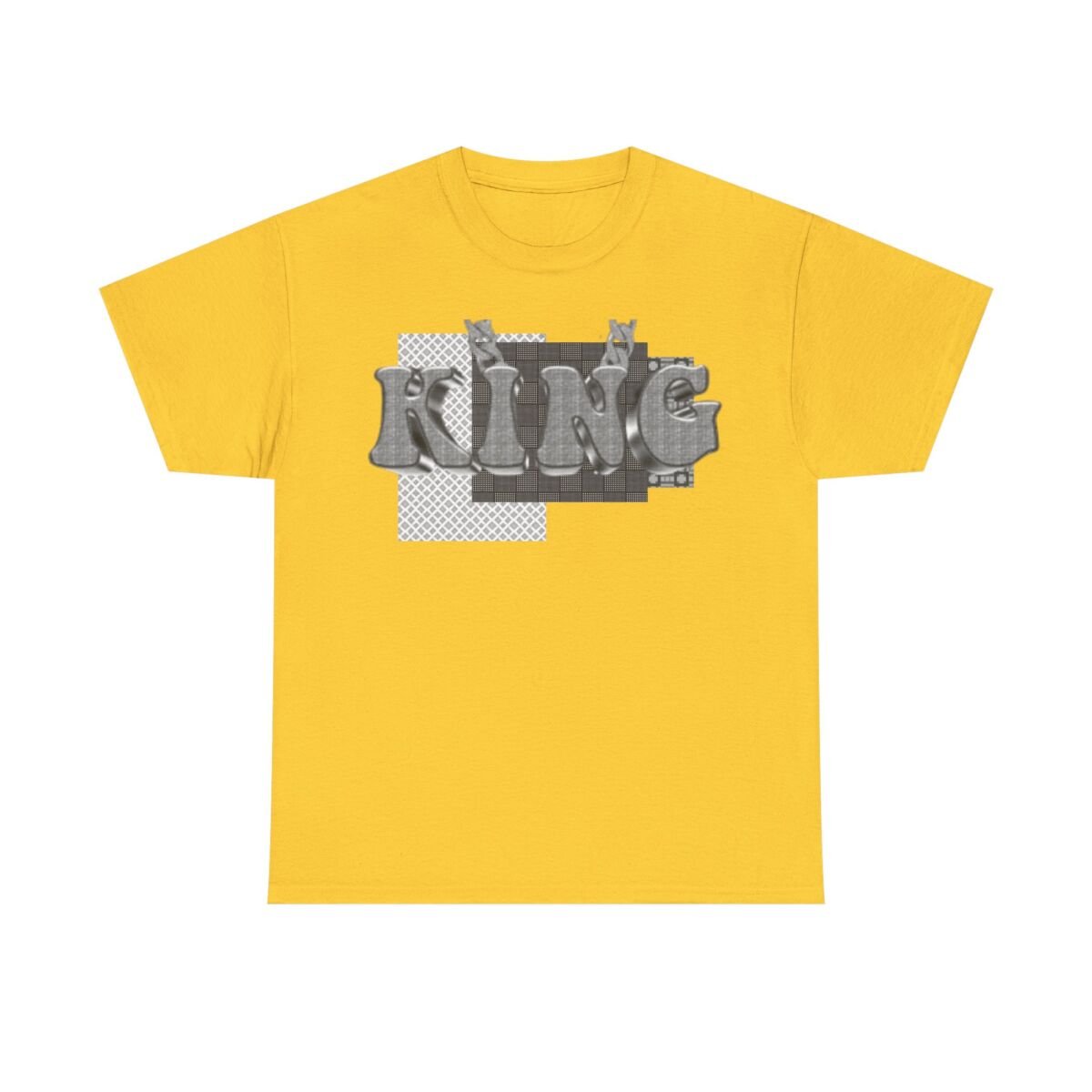 Chrome Graffiti Daughter Father Son Grandparents Grandkids Matching Unisex Heavy Cotton Tee - Image 37