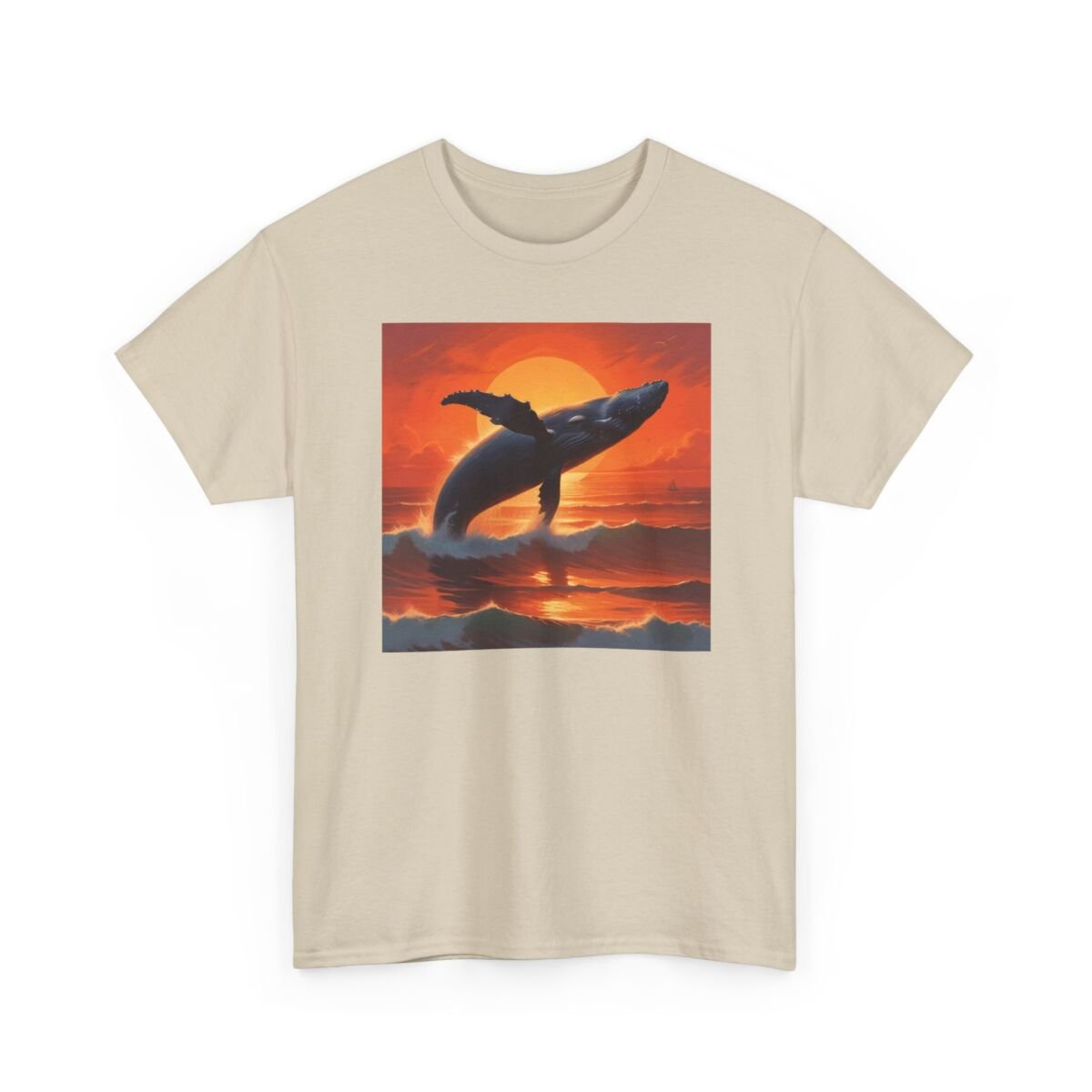 Save The Whales Unisex Heavy Cotton Tee - Image 11