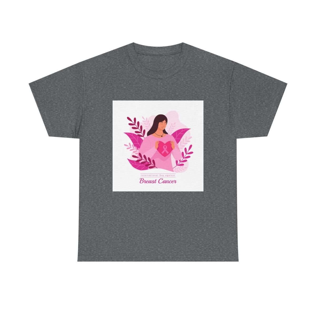 Breast Cancer Awareness Unisex Heavy Cotton Tee - Image 49