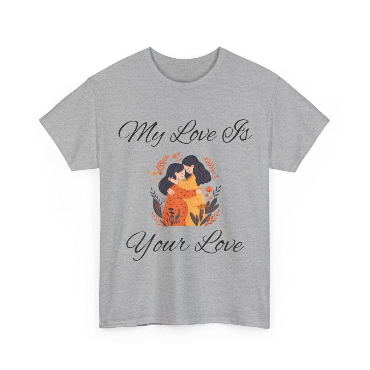 Mother Daughter Tshirts Unisex Heavy Cotton Tee - Image 19