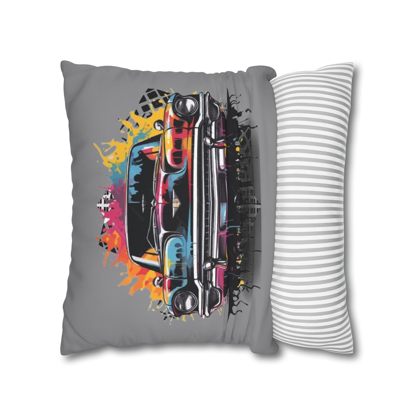 Gangster Square Poly Canvas Pillowcase - Image 10