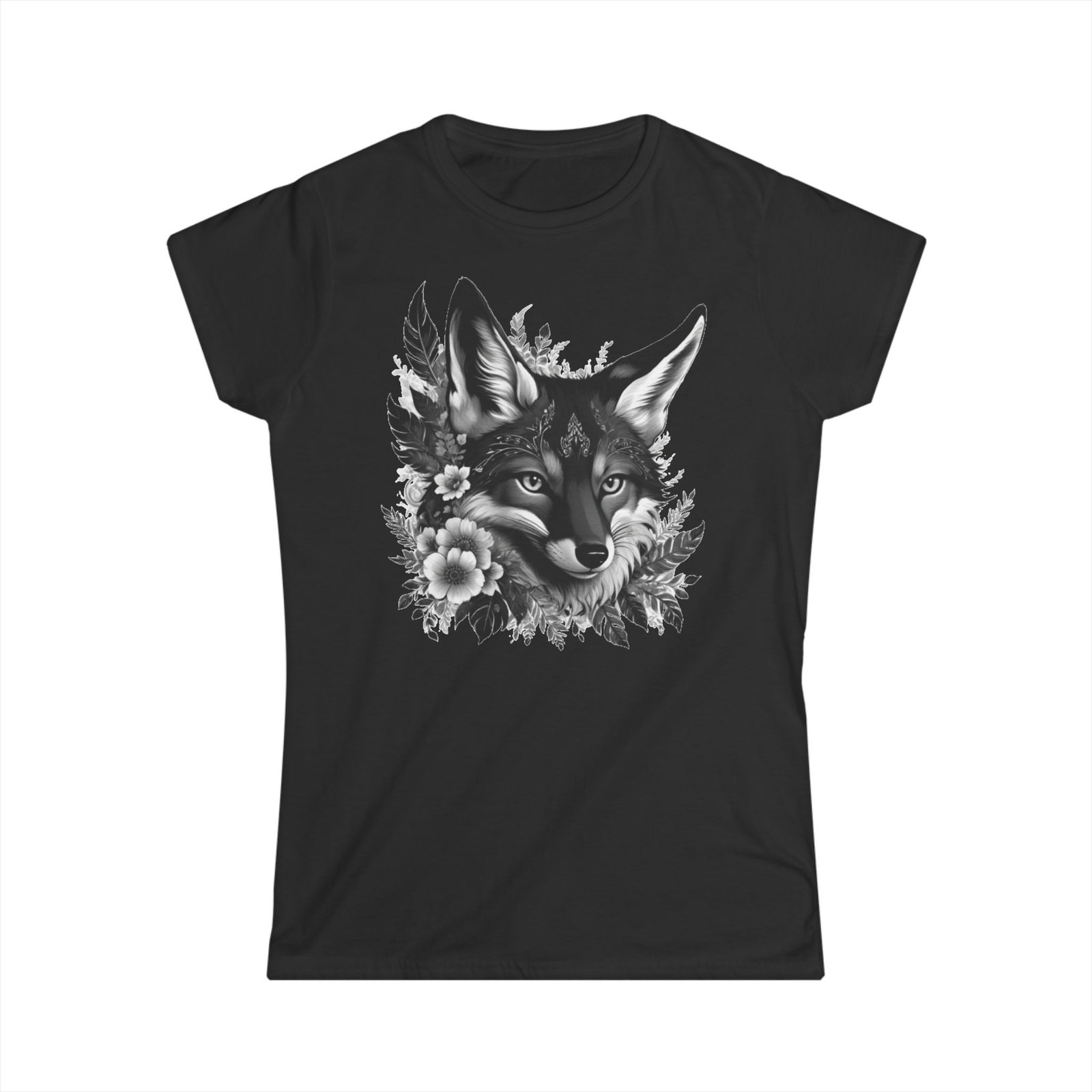 Fox Tattoo Soft style Tshirt - Image 5