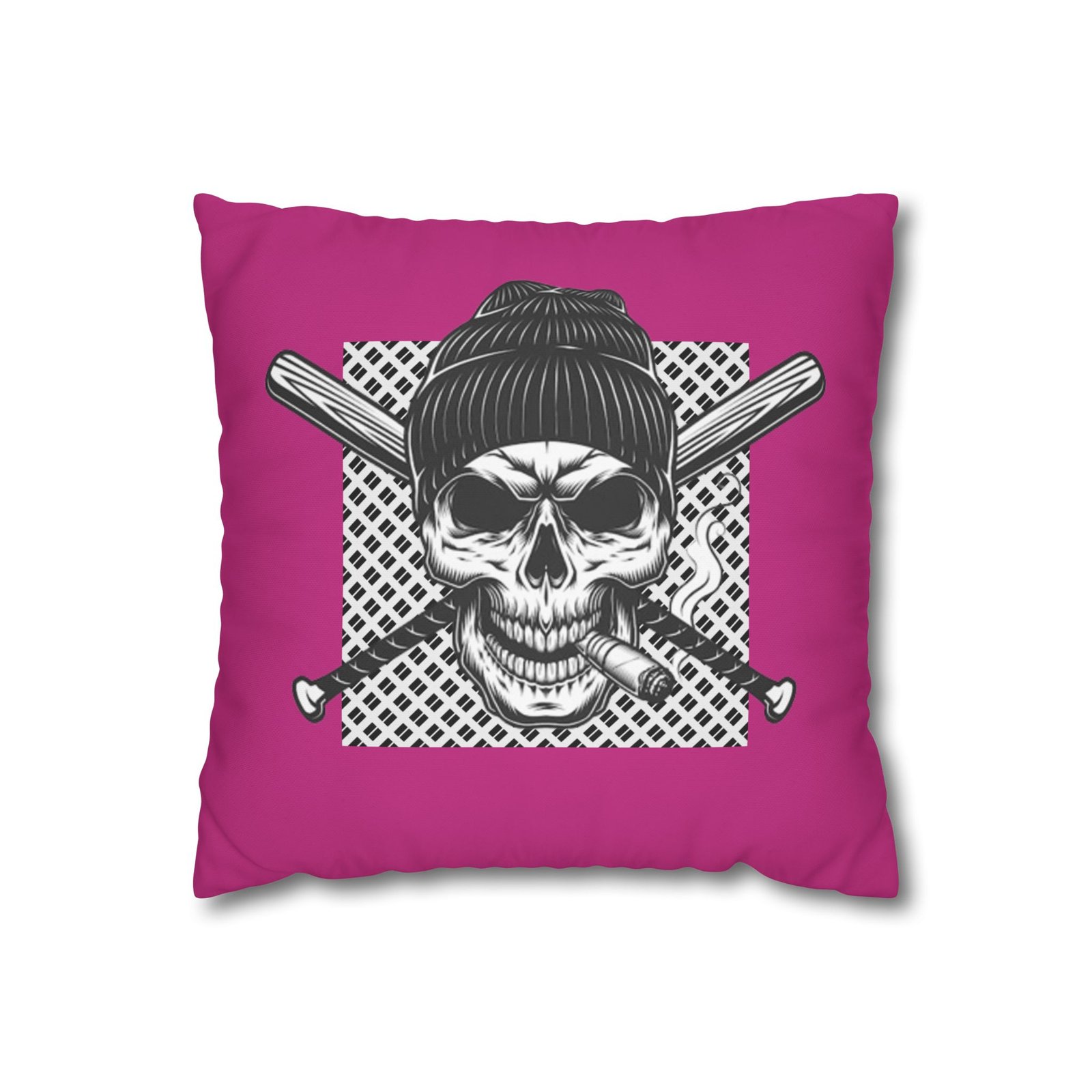 Gangster Square Poly Canvas Pillowcase